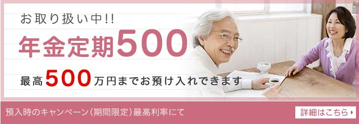 年金定期500